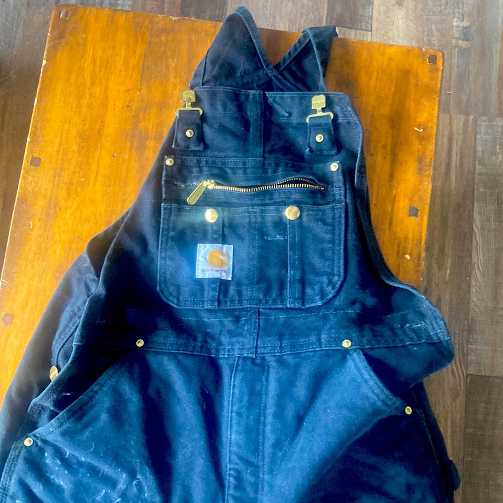Carhartt insulated bibs 32x30 barely worn